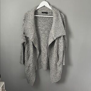 RDI Gray Women's Cardigan Sweater